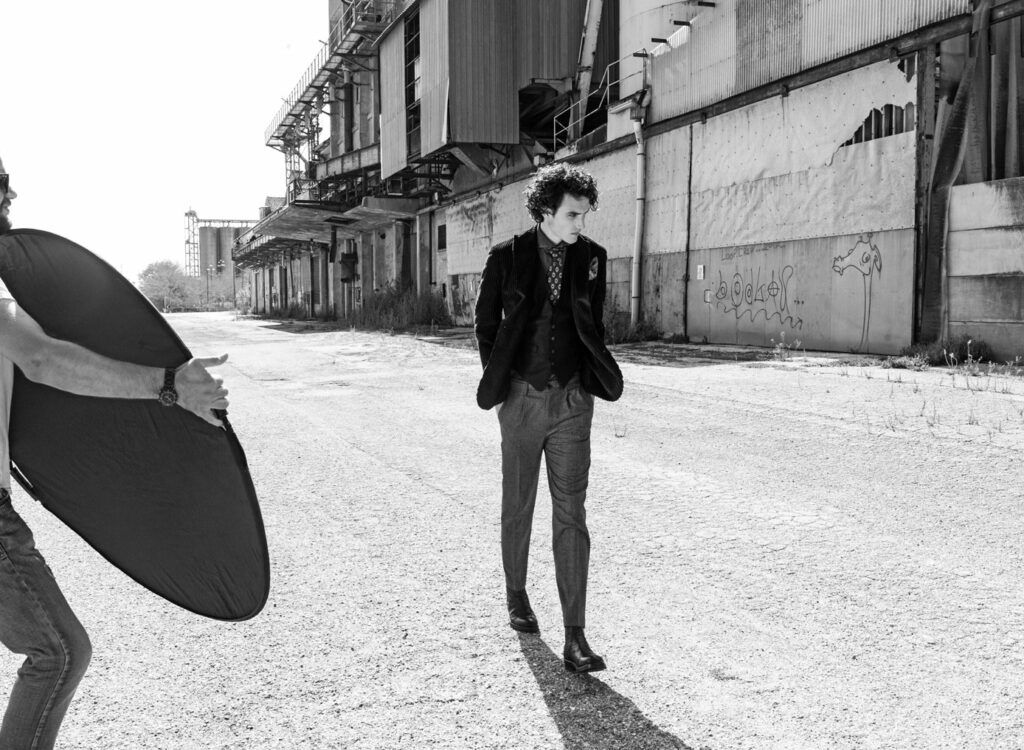 Backstage photography for Jeordie's fashion