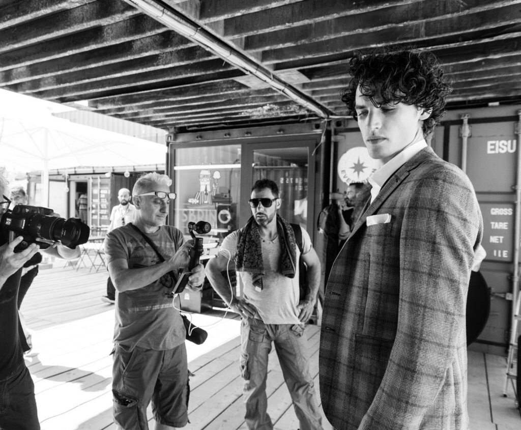 Backstage photography for Jeordie's fashion