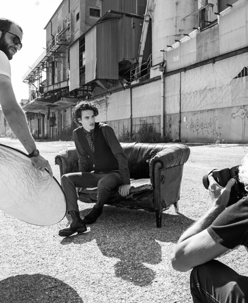 Backstage photography for Jeordie's fashion